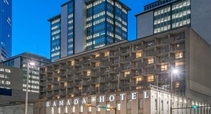 Experience the urban lifestyle at this multi-story hotel with balconies on every floor.