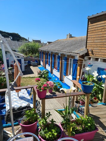 CHAMBRES DE LA CHALOUPE COTE JARDIN